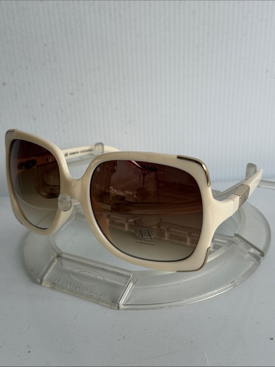 NEW ARMANI EXCHANGE AX103/S Cream Sunglasses NEW WITHOUT TAGS main image 8